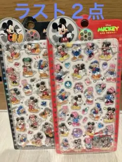 海外限定正規品　ディズニーボンボンドロップシール