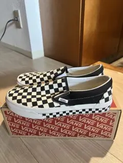 vans スリッポン 復刻 チェッカー 26cm classic maria