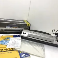 【糸島市内 送料無料】かんたん操作のA4サイズ ラミネーター ブラック　黒 ナカバヤシ　250702-6Y Amazon.co.jp: ナカバヤシ ラミネーター A4 ブラック 72218 : 文房具
