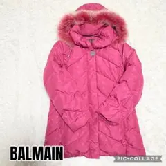 ✨極美品・希少色✨ BALMAIN バルマン　ダウンコート L フォックスファー