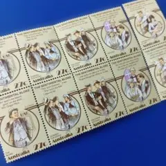 9837 外国切手 オーストラリア 1983年 有名な詩物語 感傷的な男