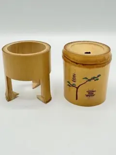竹一双蓋置 高橋悦道和尚 在判 宗竹造 茶道具 竹一双蓋置 高橋悦道和尚 在判 宗竹造 茶道具 - メルカリ