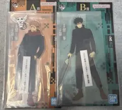 一番くじ　呪術廻戦　A賞　虎杖悠仁　B賞　伏黒恵　ビッグアクリルスタンド