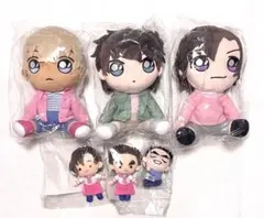 コナンカフェ　ラッキーくじ　降谷零　松田陣平　萩原研二　ぬいぐるみ　マスコット