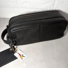 【未使用タグ箱付き】PORTERレザーバッグ クラッチバッグ 日本製 本革