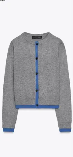 ZARA コンビニットカーディガン