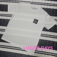 LOGOS DAYS Tシャツ ホワイト Lサイズのサムネイル