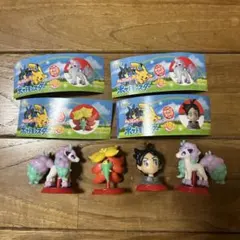 チョコエッグ(ポケットモンスター)ゴウ・ガラルポニータ2体・ヒメンカ