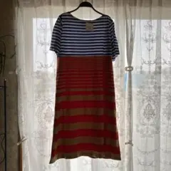 3XL 新品 MARNI × UNIQLO ボーダー半袖ワンピース