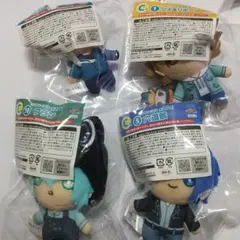 ひこくじ 家庭教師ヒットマンREBORN! C賞　ミニぬいぐるみ　4種セット