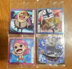 ONE PIECE 大海賊 シール ウェハース 12 ノーマル4種