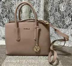 訳ありのため格安！　FURLA ピンク ハンドバッグ
