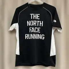 THE NORTH FACE ランニング Tシャツ ブラック/ホワイト TNFR