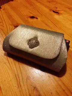 未使用品 ゴールド フォーマル クラッチバッグ