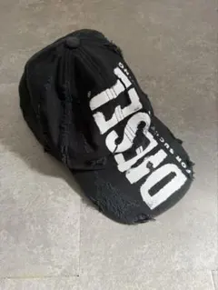 DIESEL C-EWAN ダメージ加工 ブラックキャップのサムネイル