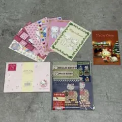 ハローキティHELLO KITTY レターセット　封筒　ポストカード