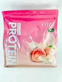 Lk VITAS WHEY PROTEIN 100 ピーチヨーグルト風味 1kg - メルカリ