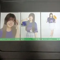 乃木坂46 森平麗心 生写真 ベースボールシャツ2025 コンプ