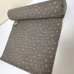 着物反物 ウール100% 小紋 独楽紋様のサムネイル