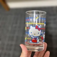 ハローキティ 昭和レトロ グラス 未使用品 2コ 1988年 - メルカリ
