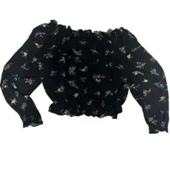 Dukkah by WEGO Lブラック　オフショルダー 2WAY 古着のサムネイル