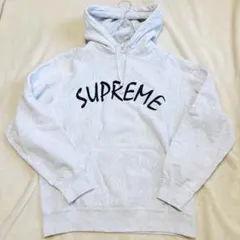 SUPREME アーチロゴ グレー パーカー Sサイズ