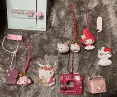 サンリオ　ハローキティ　マイメロディ　ガチャガチャ　キーホルダー　ストラップ