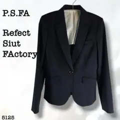 P.S.FA テーラードジャケット ストライプ ネイビー 9AR 5125のサムネイル
