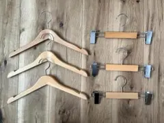 衣類ハンガー 6個セットのサムネイル
