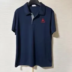 ルコック・ポロシャツ・L・紺
