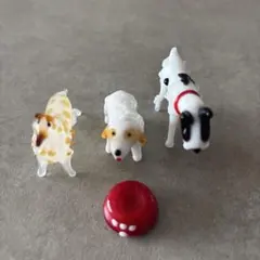 ガラス細工 置物