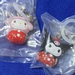 サンリオキャラクターズ いちごめじるしアクセサリー　クロミ　マイメロ