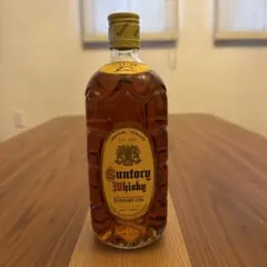 ☆未開 サントリー ウイスキー 角瓶 黒角 味わい旨口 700ml/R0914