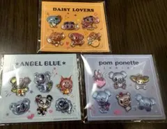 ナルミヤキャラクターズぷっくりシール3点