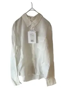 Sonny Label リネンシャツ　長袖　麻100% 新品タグ付き　白　春服