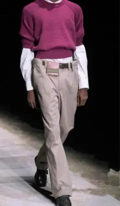 変形ワイドチノパンツ　画像イメージ