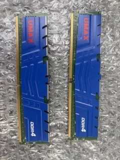 UMAX DDR4 8GB 2666MHz メモリ 2枚セット - メルカリ