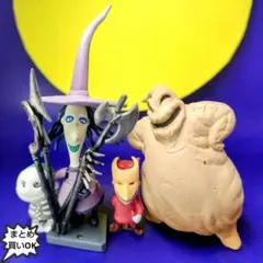 美少女フィギュア　ナイトメア・ビフォア・クリスマス　ブギー 一味セット　ジャンク