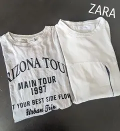 ZARA 長袖カットソー 2枚セット