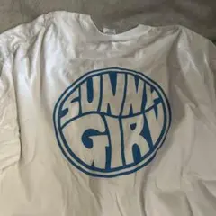 SUNNY GIRL Tシャツ ホワイト XLサイズ ロンT