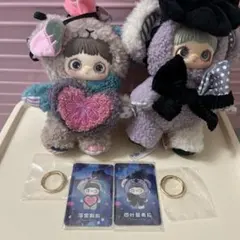 Maymei 双生秘境 紫 コアラ いぬ　 パープル ブラック