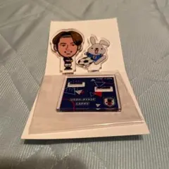 ラヴィット　サッカー日本代表　上田綾世選手　アクリルスタンド ラビットサッカー日本代表メンバートレーディングアクリルスタンド上田