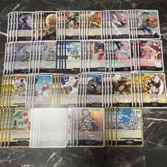 ワンピース カードゲーム　黒　4コン　まとめ　88枚 ばら売り不可