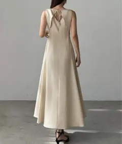 美品　louere ルエレ　ロングワンピース　フレアワンピース　オケージョン