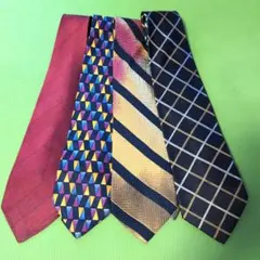 メンズ ネクタイセット ４本　MISSONI　メンズビギ　The Poppy