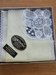 新品未使用　BRUSSELS LACE ハンカチ　箱無し