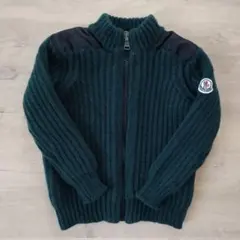 MONCLER★ジップアップセーター★ラナウール100%★モンクレール★ニット★
