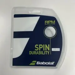 バボラ 硬式テニスガット SPIN 125 ホワイト