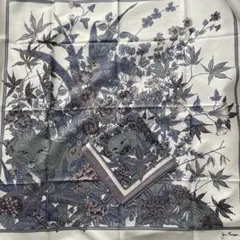 新品未使用Jim tompson スカーフ　シルク　タイシルク　ギフトバック付