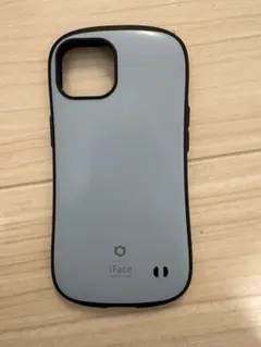 iFace iPhone14用ケース くすみブルー